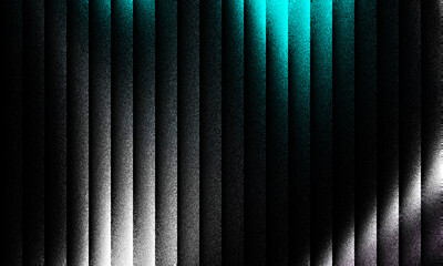 Fractal Glass Gradient with White to Cyan Lighting – Grainy Blurry Abstract Texture for Modern Tech Backgrounds and Digital Art Projects. Banner, Poster, Header, Wallpaper. Copy Space