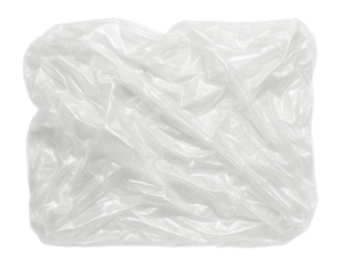 Crumpled plastic wrap texture.