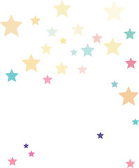 Pastel Stars Confetti 