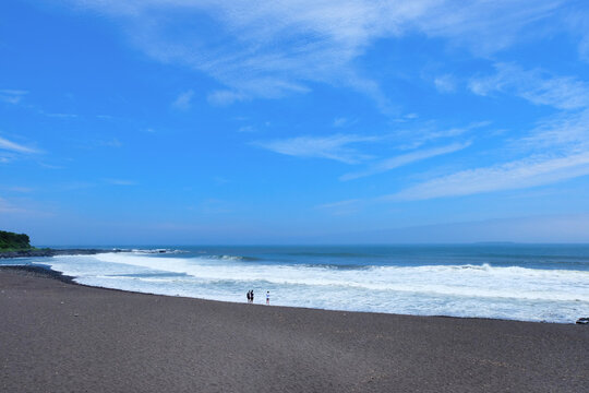 Jeju Island Beach Ocean and Sky Natural Seascape