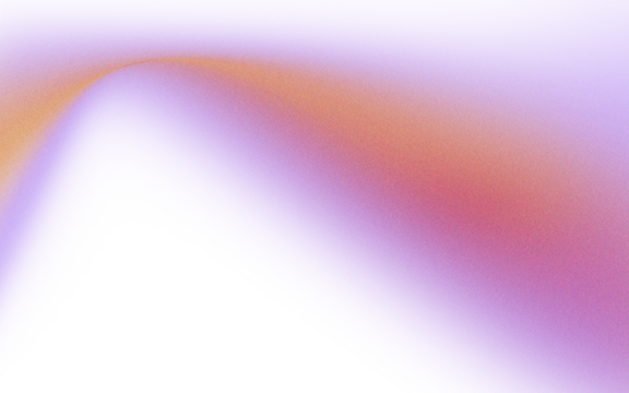 Abstract landscape with a vibrant, flowing, gradient color scheme and a sharp, dark triangle