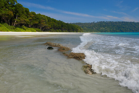 Holiday beach on Andamans, India