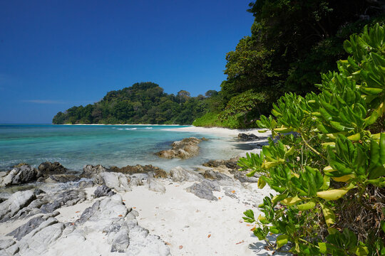 Holiday beach on Andamans, India