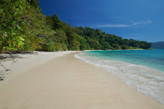 Holiday beach on Andamans, India
