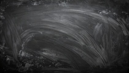 Dark Chalkboard Texture Background  Abstract Swirls and Scratches