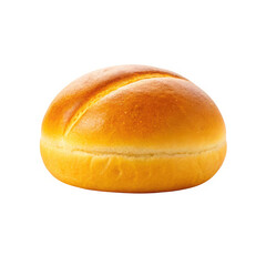 Perfectly baked golden brown bread roll freshly prepared delicious baked goodness