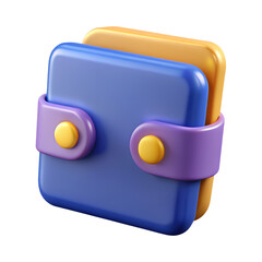 3D Wallet Icon
