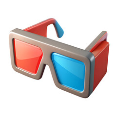 Anaglyph Glasses Icon