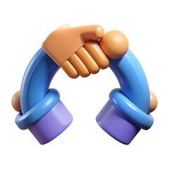 Collaboration Bridge 3D Icon