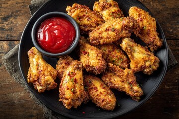 fried chicken wings