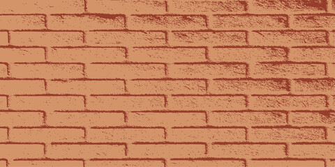 Abstract texture of a weathered red brick wall with a solid, old pattern. cement, brown, block, brickwork, backgrounds, brickwall, construction, concrete, structure, textured, house