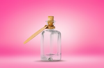 Skin Care modern products. Bottle on background