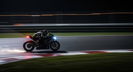 Fototapeta premium superbike racing