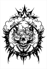 nothing eye head mascot