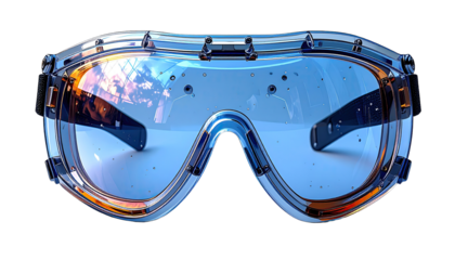 Safety goggles, clear lens,  protective eyewear