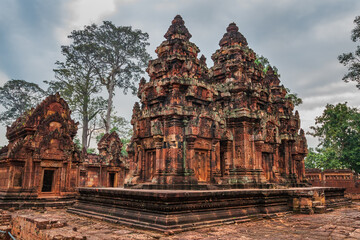 Banteay Srei Temple In Cambodia