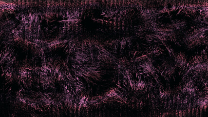 Abstract organic texture with deep red and black hues creates a moody and complex visual. isolated on transparent background