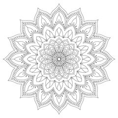 Intricate Mandala Patterns for Adults