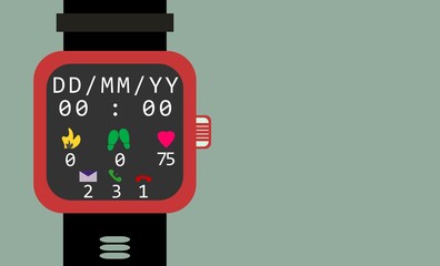 Watch Face &ndash; a stylish, customizable dial for smartwatches and fitness apps. Effortlessly track time, workouts, and daily activity while enjoying a perfect blend of functionality, minimalism, and mode