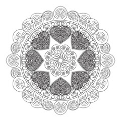 Creative Mandala Artworks for adults and kids 