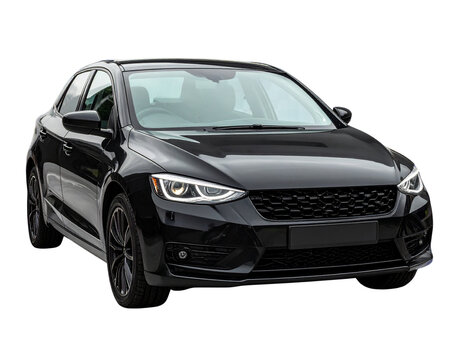 Firefly_jungle leave plant isolated include clipping path on white background - Firefly_2022 Renault Clio 5's Dynamic Front Perspective on Transparent Background 