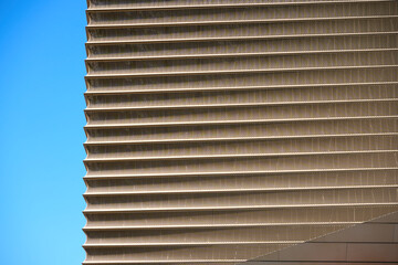 closed shutters on a wall