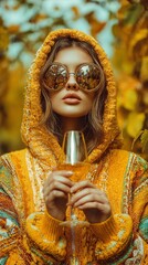 Autumn Glow: Cozy Elegance in Orange Tones