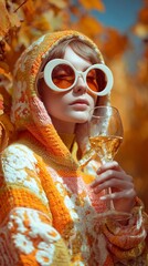 Autumn Glow: Cozy Elegance in Orange Tones