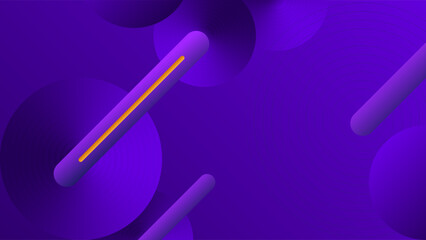 ABSTRACT BACKGROUND ELEGANT PURPLE GRADIENT SMOOTH LIQUID COLORFUL DESIGN WITH CIRCLE GEOMETRIC SHAPES VECTOR TEMPLATE GOOD FOR MODERN WEBSITE, WALLPAPER, COVER DESIGN 