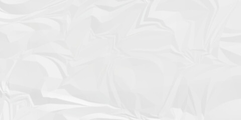 Crumple crushed aged white obsolete rumple craft design. wrinkle ripped creased white crumple aged closeup recycled document grunge paper background.	
