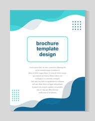 Brochure design, cover modern layout, annual report, poster, and flyer