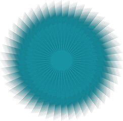 abstract blue background with rays