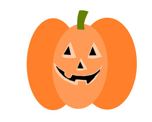 vector illustration of a pumpkin