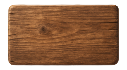 Wooden signboard on a plain background.