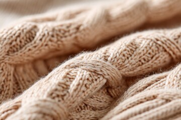 Background of knitted wool sweater
