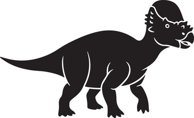 Abstract geometric shape with vibrant colors isolated on white background