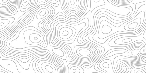 Modern abstract pattern with lines seamless pattern and topography. sea map and mounted map area space geometrics line technology topo landscape grid map discovery area. Modern design white background