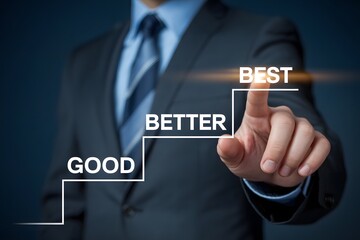 Business growth strategy: achieving best results with good better best improvement journey path