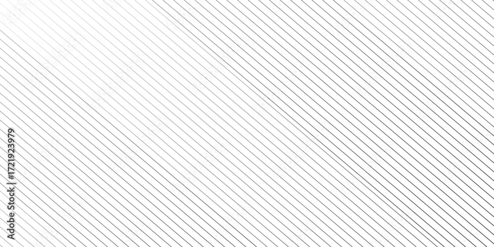 Wall mural diagonal vector gradient gray line transparent monochrome striped texture, minimal background. abstr