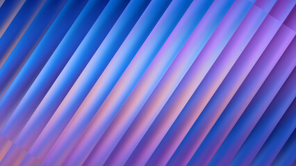 Obraz premium Abstract Blue and Purple Diagonal Striped Background
