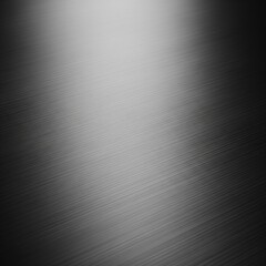 Monochromatic Brushed Metal Texture with Light and Shadow Contrast Pattern