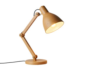 desk lamp isolated on white background