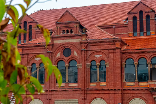 Victoria Public Hall, or the Town Hall, is a historical building in Chennai, named after Victoria, Empress of India. It is one of the finest examples of British architecture in Chennai. Indo-Saracenic