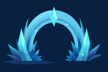 Vector illustration of a lotus flower symbol of peace and nature with a logo design