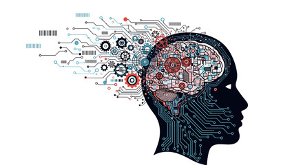 The intricate connection between artificial intelligence and the human brain a groundbreaking exploration of cognitive processes and machine learning.