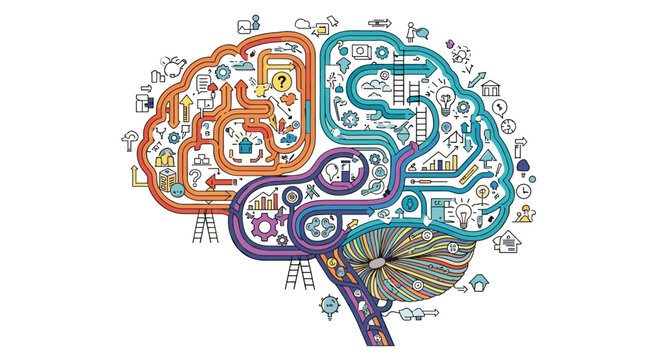 Understanding the complex inner workings of the human brain and its intricate connections.