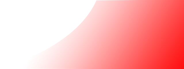 Abstract red gradient pixelated transition isolated on transparent background