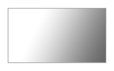 Black rectangle isolated on transparent background