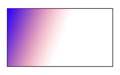 Abstract gradient of purple and red squares isolated on transparent background