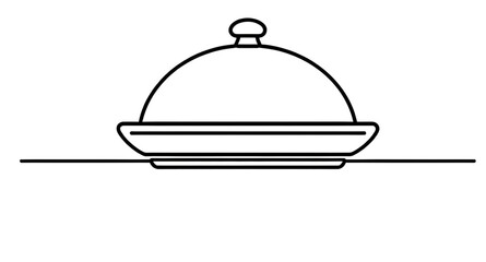 covered food cartoon, cloche artwork, cartoon restaurant service, kitchenware cloche, cloche utensil, dining dome cartoon, cartoon serving dish, cloche design, cloche clipart, open cloche cartoon, clo